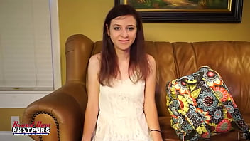 Petite Innocent Looking Katie Deepthroats And Gets Fucked Doggystyle!