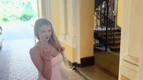 russian princess lets bbc creampie her ass twice
