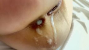 russian princess lets bbc creampie her ass twice