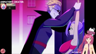 Love at first bite parody with busty and gifter dick vampire (KitanoDake animation) - Jazziuu