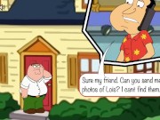 Griffin - Lois Has Fun With Peter, Quagmire and Donna - Sex Cartoon Hentai P74