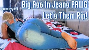 Denim Overalls Fart Blasts in Your Face