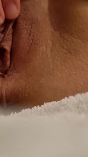 Stunning moment from &quot;Hot blonde bitch caresses her pussy&quot;