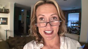 Naughty MILF in Glasses Spills Her Secrets at Anilos