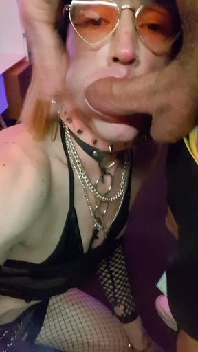 🔴MakingOFF&sup1; Seen Me. FACeFuckiNg for Valentine's Day, Deep Throat on Deep Throat on this Bitch with Cocks.   Clip 1