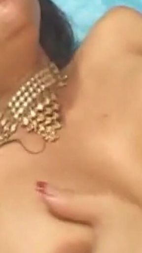 Horny Brunette MILF Sucks and Fucks Dripping Wet