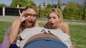 Master Yogi Deep Dicking Threesome: Interracial 3some with Pristine Edge, Musa Phoenix, and Chloe Surreal