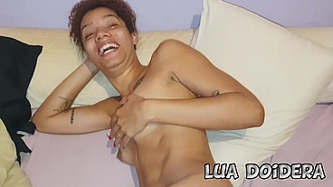 Na cama com meu marido Jr Doidera na Primeira vez que levo umas chicotadas - Casaldoidera