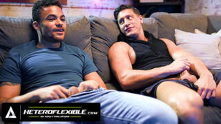 Creampie, masturbación, dedos, garganta profunda, paja, a pelo, garganta profunda, lamiendo, flexible – los universitarios Beaux Banks y Dalton Riley follando por el culo con una polla enorme