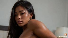 Fucking stepmom in pussy and ass | Big tits and MILF orgasm |AI