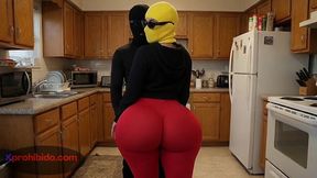 Petite Big Ass Girl Bouncing Her Huge Round Ass