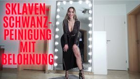 Sklavenschwanz Peinigung mit Belohnung