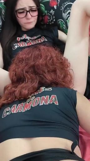lesbian sex of these two hot white girls   Clip 1
