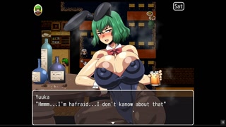 Yuka Scattred Shard Of The Yokai [PornPlay Hentai game] Ep.7 bunnysuit huge tits massage by old man