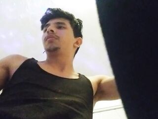 Hot femboy relives himself with toy