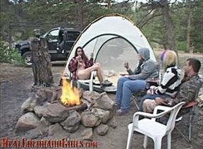 Colorado Camping Sex Part 1 - The Girls Get Naughty