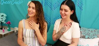 QueerCrush interview with Lily and Sadie