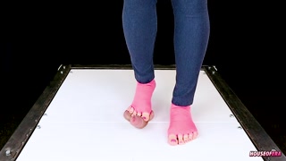 COCK STOMP AND COCKCRUSH IN SOCKS WITH CUMSHOT – POV CBT Sockjob | Era