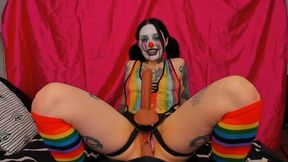 Futa Clown Riding Cum Countdown Creampie