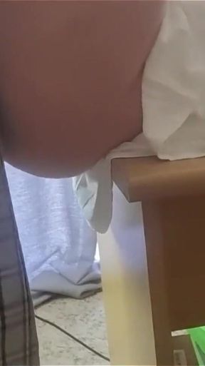 Close up Office Table Fuck