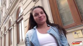 German Scout - Fit teen Anita Bellini anal