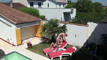 two sexy french twink fucking under the sun in the garden