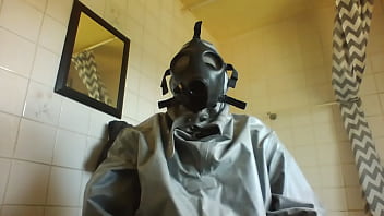 playing in a chemical suit top