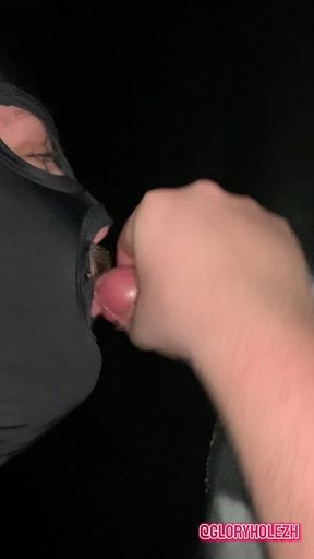 22 Years Old Soccer Player Gets His First Gay Blowjob After Training and Cums in My Mouth