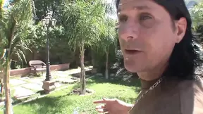 A big mature cock for the ass of a hot blonde slut!