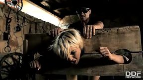 Ropes, Whip &amp_ Ass Fucking: Her Tight Anus Needs A Hard-on