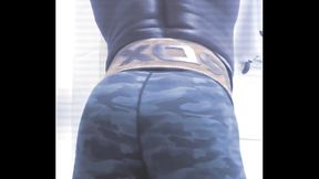 Self Indulgent Butt Bate &amp_ Vibrating Toy Exhibitionist