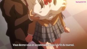 Teacher Fingers Cheating Students Gushing Pussy In Front Of Cuck BF Dripping Mess