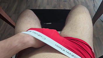 Hot White Guy Jerks Off in Pyjama Outfit | PhantomGentX Gay Solo