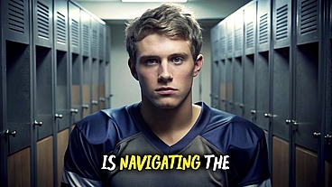 My Step-Brother's Friend, The Captain Of The Football Team, Did THIS To Me When We Were Alone... (Gay Fuck Story)