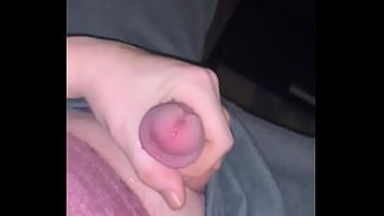 Twink pees after using vibrating buttplug