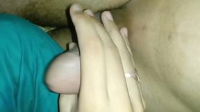 my desi cute girlfriend fingering my big cock hot indian desi massage my big dick