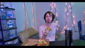 Just a small pizza.