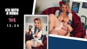 JOI with a Nurse, Masturbation Instructions, Tasks, Spanish, Fingering