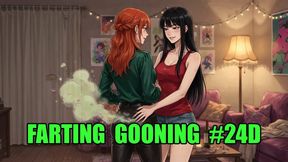 Farting Gooning #24D: Goon for Goddess Gas (Animated, Music, Text)