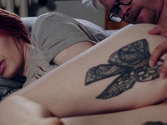 Hot Step Mom With Red Hair Gets Pounded Hard In Her Pussy