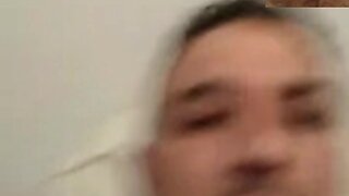 Hot sporty guy wank off and finger his backside in videocall