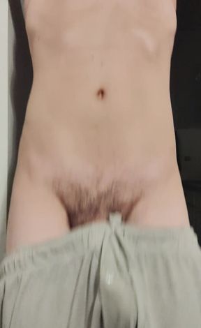 Doing pullups until my pants fall down