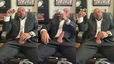 Jason Collins Cigar, Suit, JOI, Masturbation!