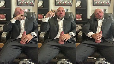 Jason Collins Cigar, Suit, JOI, Masturbation!