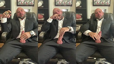 Jason Collins Cigar, Suit, JOI, Masturbation!