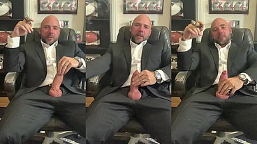 Jason Collins Cigar, Suit, JOI, Masturbation!