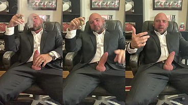 Jason Collins Cigar, Suit, JOI, Masturbation!