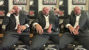 Jason Collins Cigar, Suit, JOI, Masturbation!