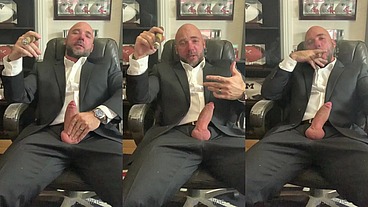 Jason Collins Cigar, Suit, JOI, Masturbation!