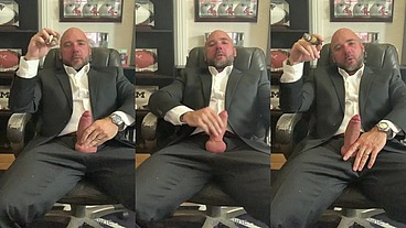 Jason Collins Cigar, Suit, JOI, Masturbation!